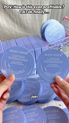 You deserve to have M AYCHEER powder.#makeup #powder #maycheer #SettingPowder #cover 