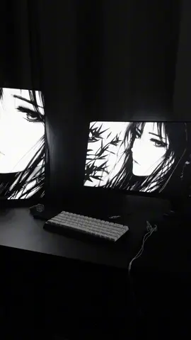 🖤🔛 #techtok #setup #blacksetup #workstation 