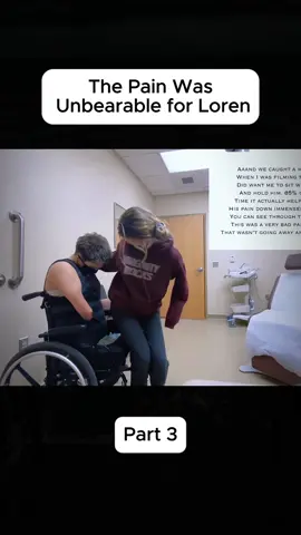 The Pain Was Unbearable for Loren #lorenschauers #loren #sabia #accident #fyp 