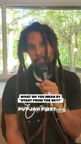 People always ask what I mean when I say “Start From The Sky”  To put it simply it means ‘Put Jah First’ 