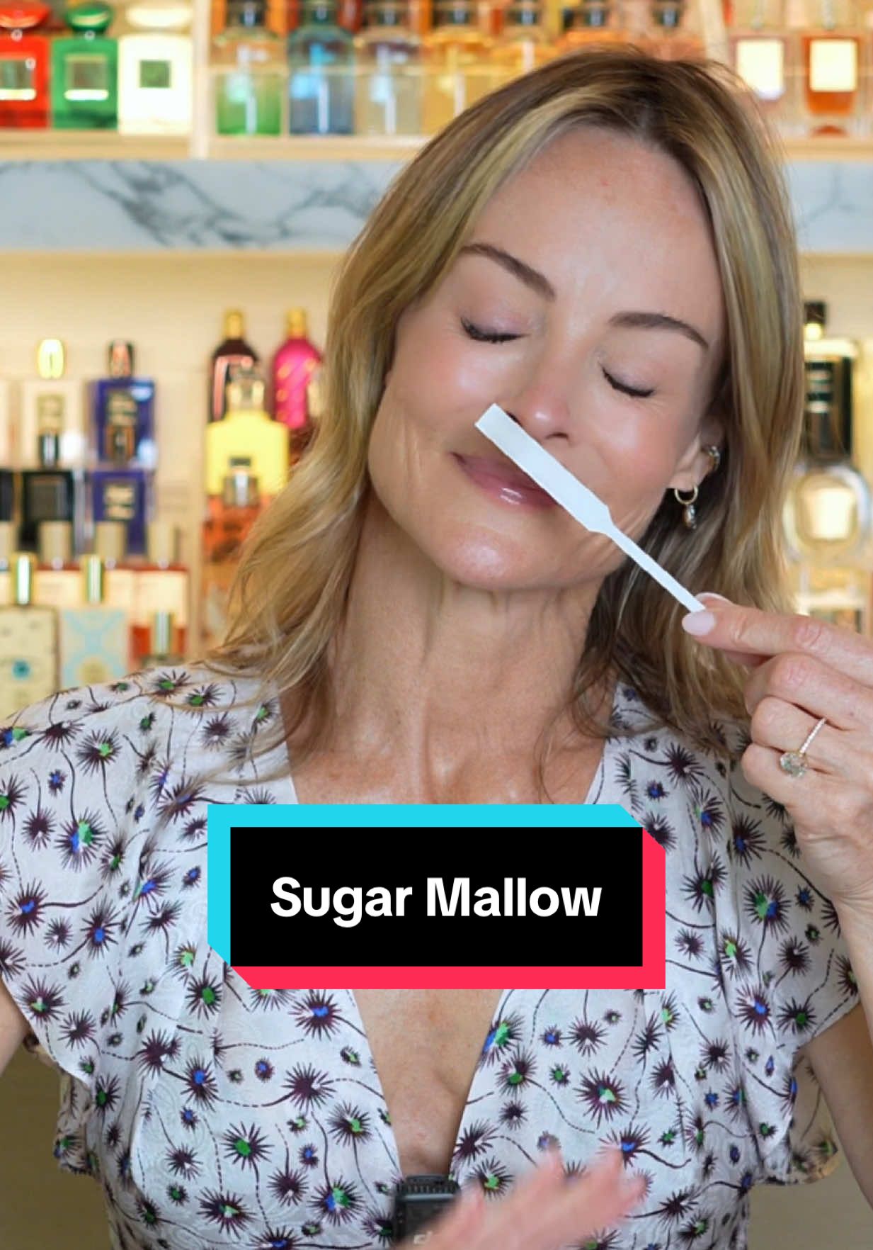 Sugar Mallow from @ATRALIA PERFUMES USA is a delicious, creamy fragrance that smells of strawberries, whipped cream, marshmallows and Vanilla 💕 #perfumetiktok #marshmallowperfume #fragrancetiktok #perfumetok 