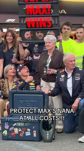 everyone was so demure, so mindful around nana 🥹 #f1 #maxverstappen #redbullracing #azerbaijangp #sports 