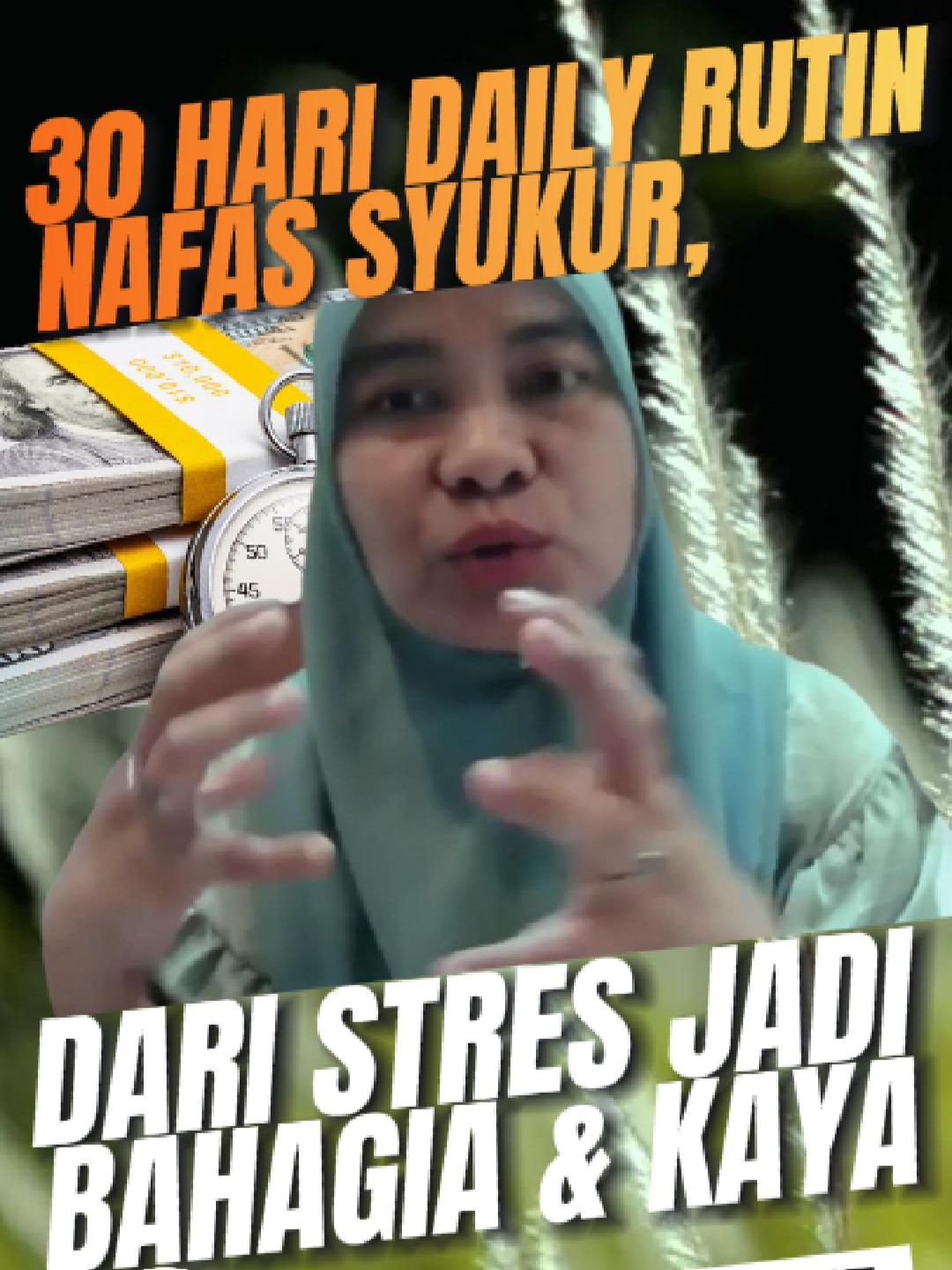 Teh febby: 30 Hari daily rutin sadar nafas syukur HASILNYA MENGEJUTKAN ! #tehfebby #kayalogi #ngajiroso #fyp #lawofattraction #quraniclawofattraction