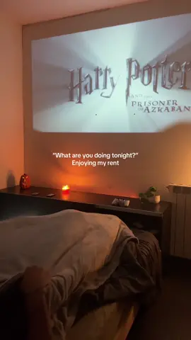 Nothing beats a cozy night in 🎃👻 #halloween #cozy #harrypotter #falltok #cozyvibes 