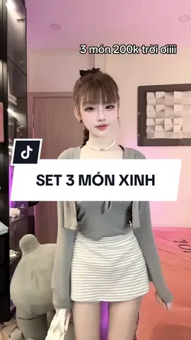 Set 3 Món Áo 2s Mix Nơ Kèm Áo #tamyclothing #xuhuong #outfitideas #homnaymacgi #fypシ゚ 