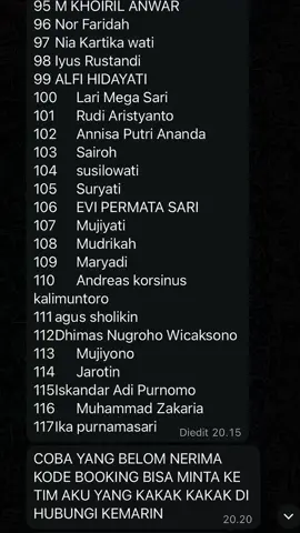 ALHAMDULILLAH 456 tiket flash sale telah berhasil tanpa adanya time,ngelag,bug  56 Tim sempet panik+takut gak dapat terimakasih semuanya yang udah jastip tiket Kai 80k