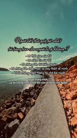 Hoá ra điều khó nhất không phải là buông bỏ, mà là chấp nhận người mình thương không còn thương mình nữa..#tamluotqua #tamtrang #buon #camxuc 