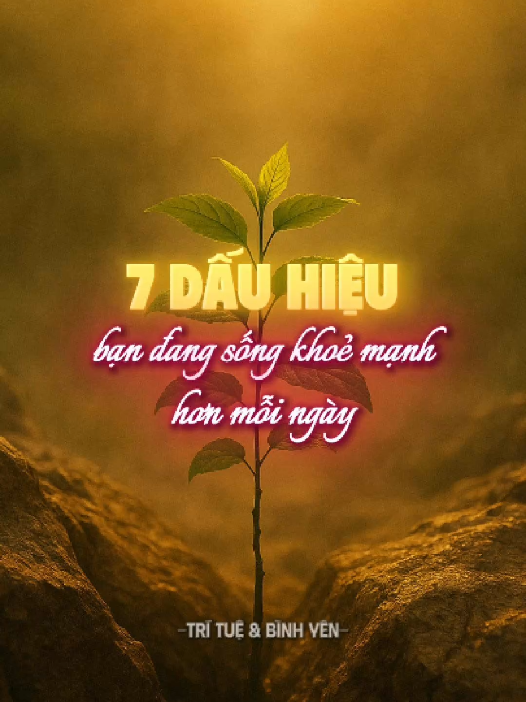Phần 39: 7 dấu hiệu cho thấy bạn đang sống khỏe mạnh hơn mỗi ngày 🌱 Ngủ sâu hơn, ăn uống lành mạnh, ít căng thẳng, tập trung và tràn đầy năng lượng. Nếu bạn đã có những dấu hiệu này… chúc mừng, bạn đang trên hành trình sống khỏe và hạnh phúc hơn. 💪✨ 👉 Bạn đã có bao nhiêu dấu hiệu trong 7 điều này? Comment xuống nhé! #songkhoe #dauhieukhoemanh #songlanhmanh #thaydoitichcuc #nangluongtichcuc #donglucmoingay #tiktoktrietly #trituetrongdoi #loikhuyenhay #suckhoetot #trituebinhyen #xuhuong