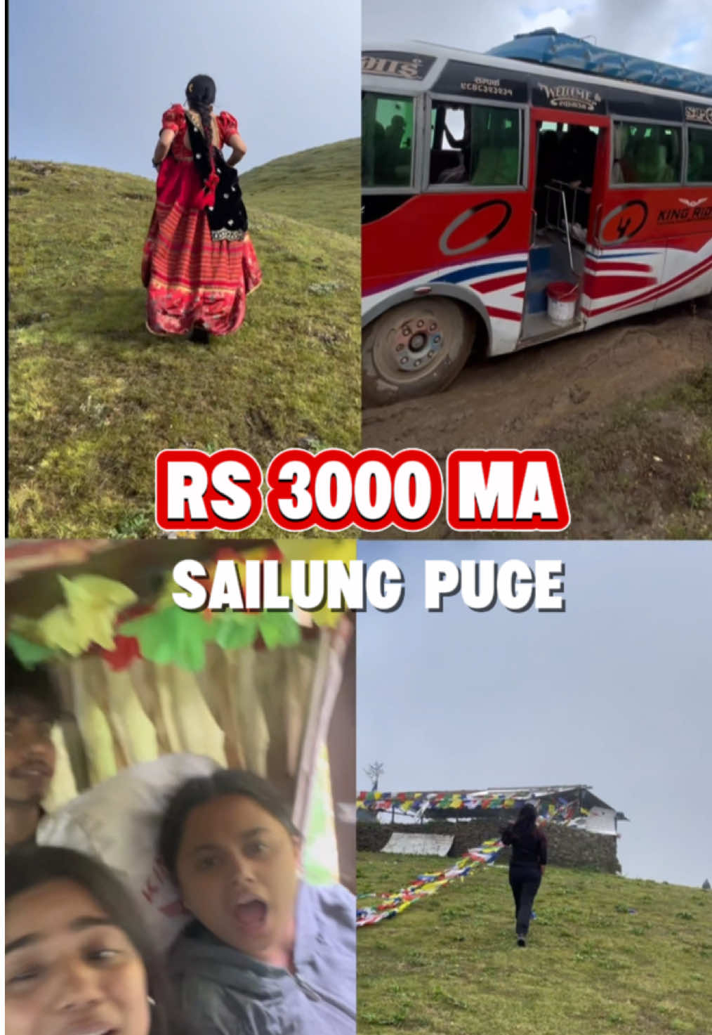 Sailung - Total Budget and Itinerary ❤️ Arule chai room 1000 ma pani pako thyo ani they charged us 1200. So price negotiate garnuhola. #tiktokvlog #sailung #discoverwithtiktok #budget #itinerary 