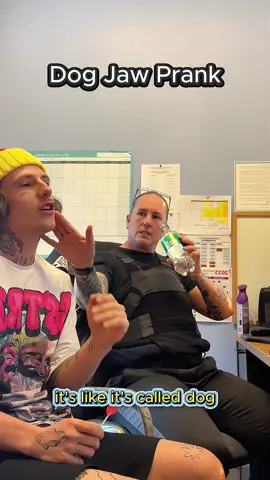 Dog jaw prank 🤣😆#scareprank #fun #jumpscare #family #fyp 