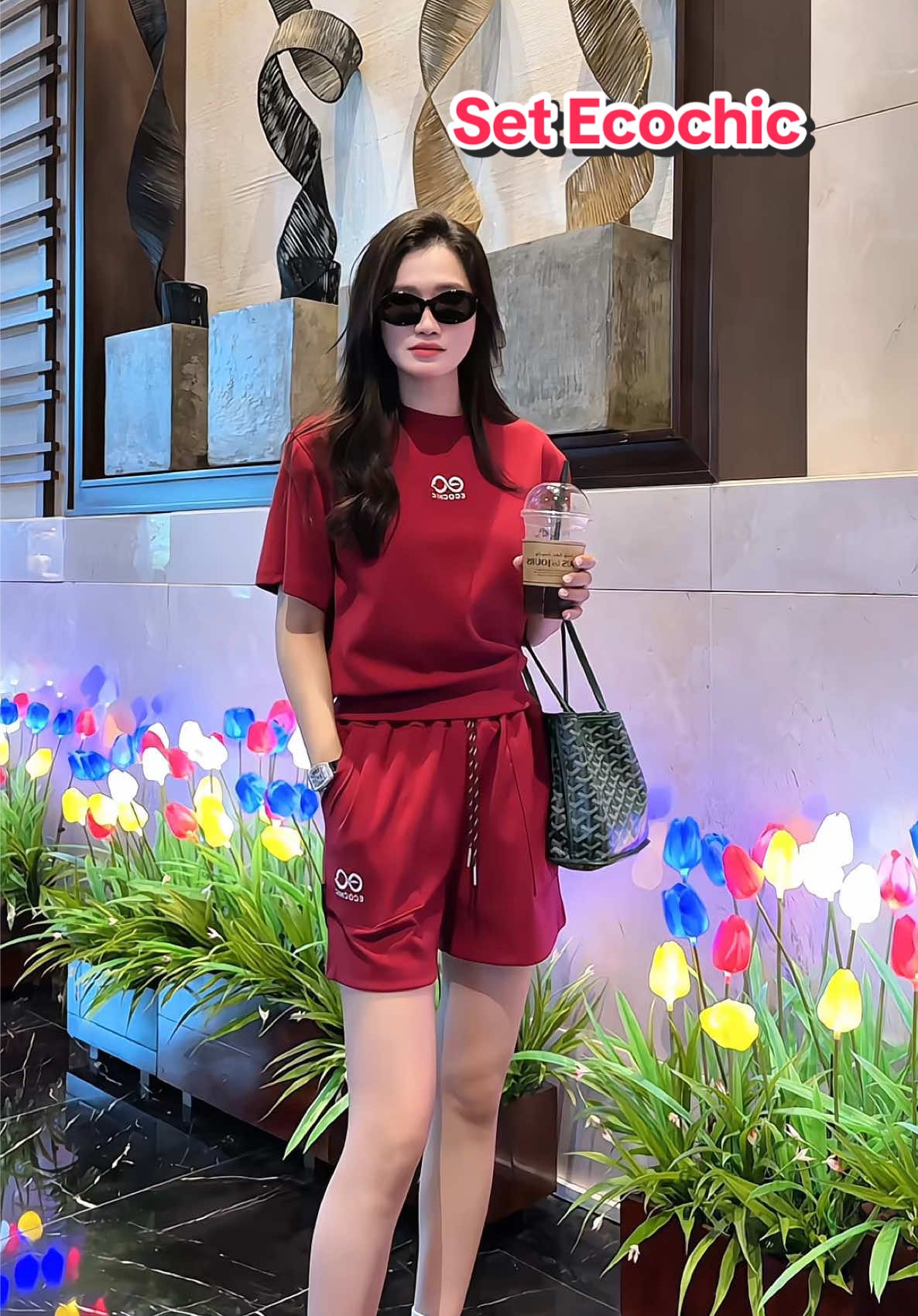 Set Bộ Cộc ECOCHIC NEW LOGO #setdoxinh #setecochic #ecochic #quynhchanhsa 