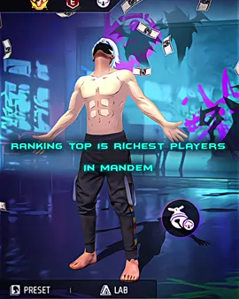 TOP 15 RICH PLAYERS IN MANDEM😱😱😱 LIKE AND FOLLOW FOR PART 2👉 #fyp #themandemguild #freefire #freefire_lover #freefirenigeria🇳🇬 
