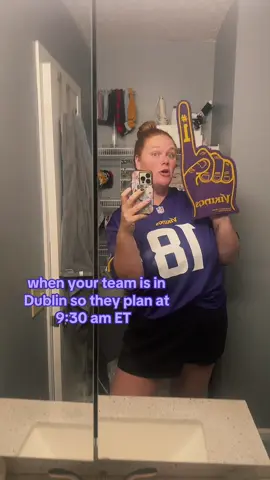 ready for some football !!! #vikings #skol #skolvikings 