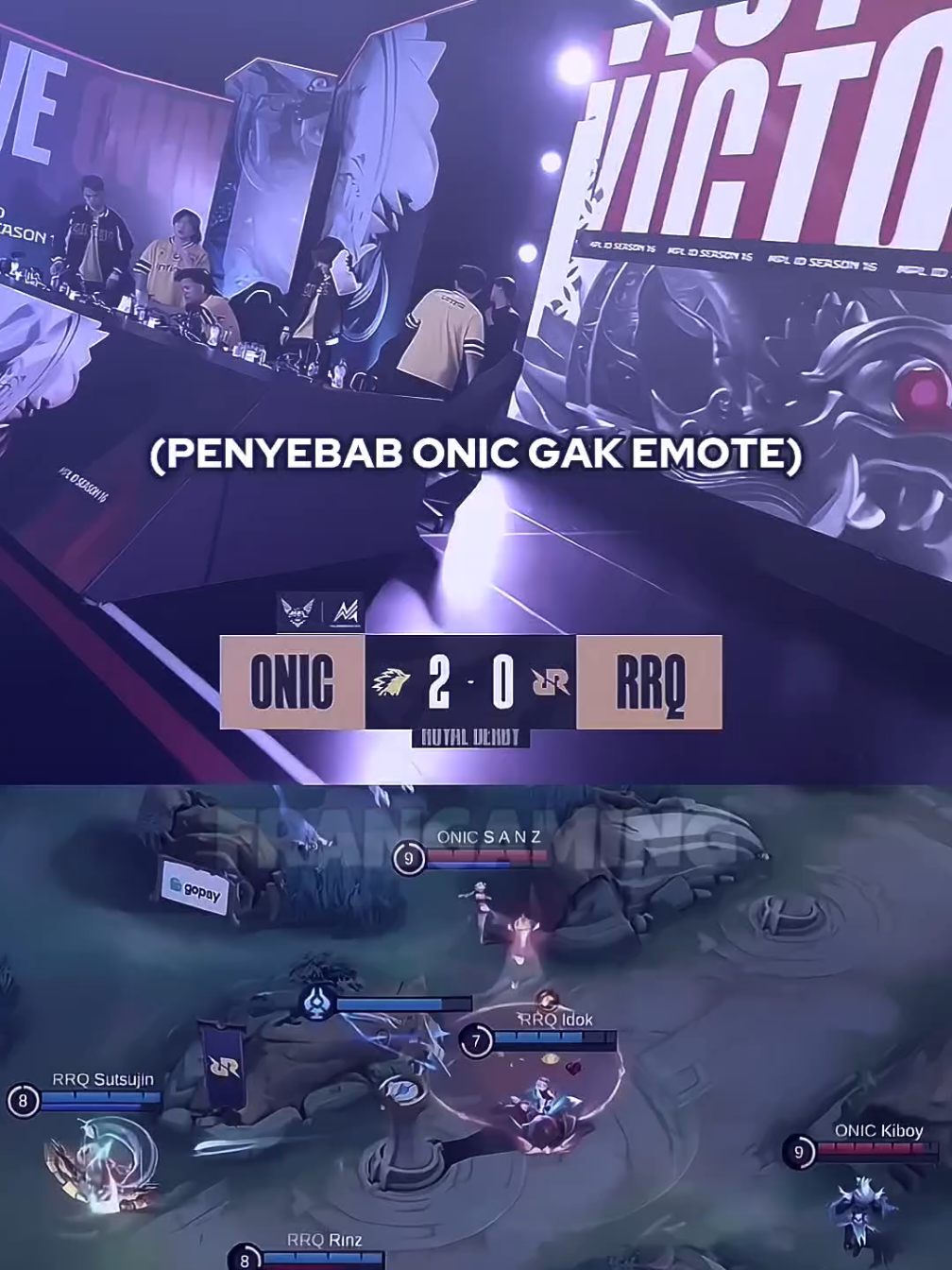 SAMPEK GAK BERANI EMOTE ☠️ yang mau joki rank WA di bio 👍 #mplindonesia #onicesport #rrqhoshi #MLBBNEXT2025 #NEXTJagoanMabar 