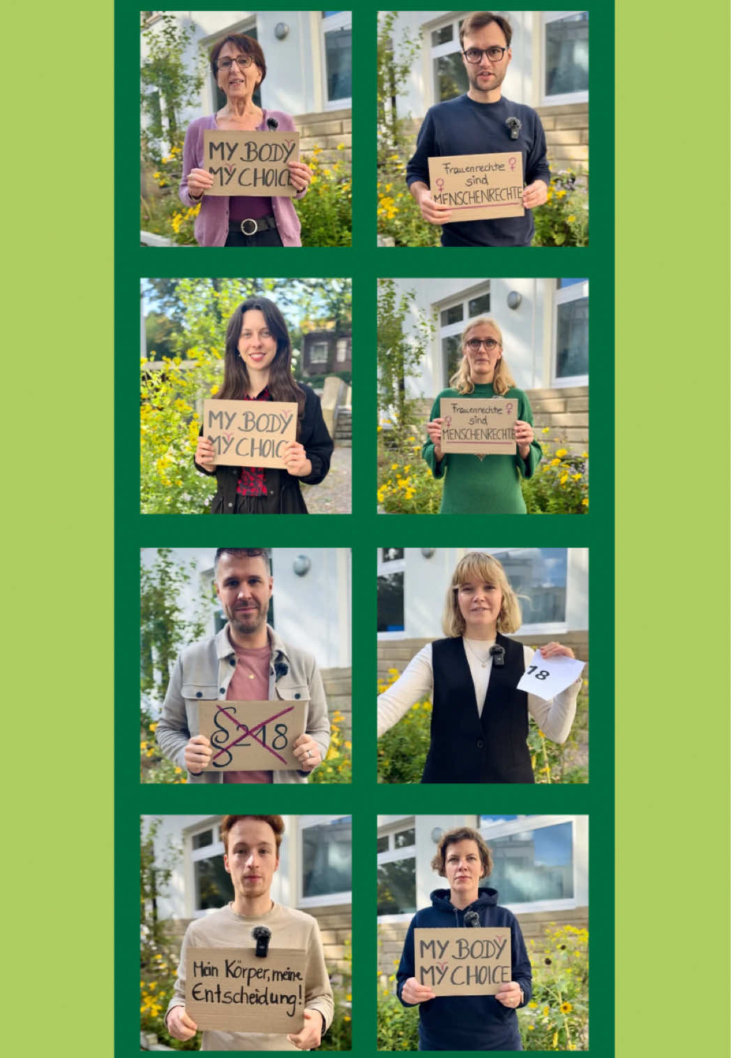 #safeabortionday ✊🏾 My Body, my Choice! Mein Körper, meine Entscheidung! 💜Lasst uns gemeinsam laut bleiben: Weg mit Paragraf 218 Strafgesetzbuch!@Dr. Zoe Mayer @Benjamin Bauer @gruenekarlsruhe @Grüne Jugend Karlsruhe 