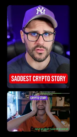 This is the SADDEST story in all of Crypto... Thank God that is has a happy ending #crypto #solana #cancer #memecoins