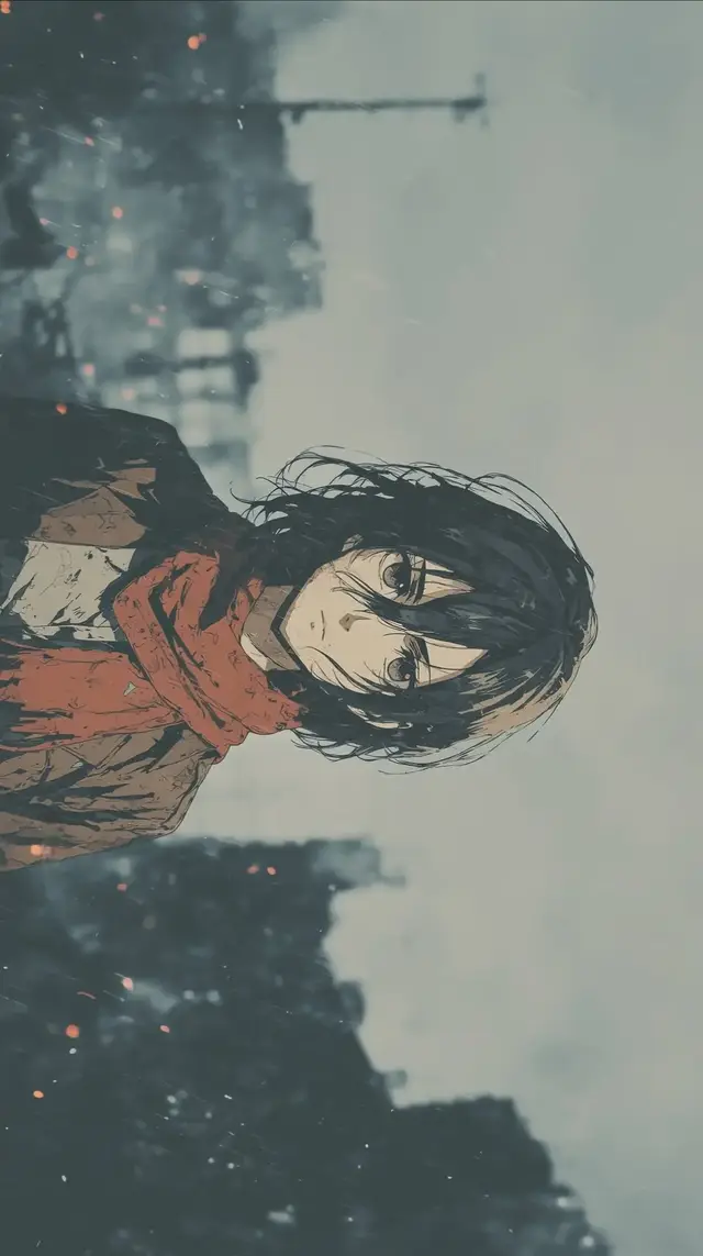 #eren #mikasaackerman #AttackOnTitan #wallpaper #animewallpaper 