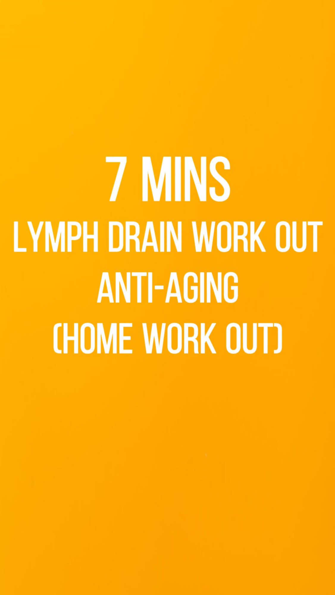 👌Save this 7-min lymphatic drainage workout! Super gentle exercise-everyone💕 can do it!#lymphaticdrainage #lymphaticdrainageexercises #antiaging #detox #homeworkout 