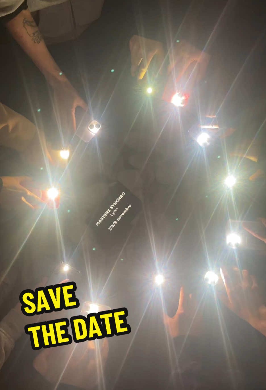 SAVE THE DATE 📅  Les Masters Synchro débarquent à Lyon ! Notre première compétition de la saison sera à la maison, le deuxième week-end de novembre (7/8/9).  Les horaires et dates seront précisées bientôt, mais en attendant on a hâte ❤️‍🔥 #synchroskating #patinage #competition #savethedate 