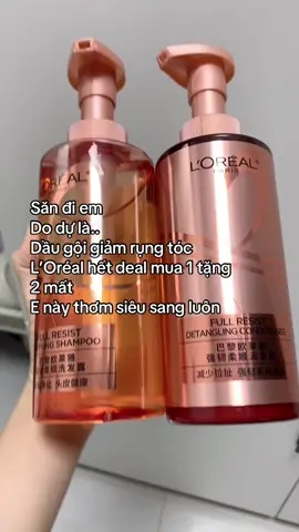Săn lẹ mấy bà ơiiii đang được tặng hai quà 🎁 kìa😍😍😍 #daugoi #loreal #lorealparishaircare #xuhuong #vanmeoriviu 