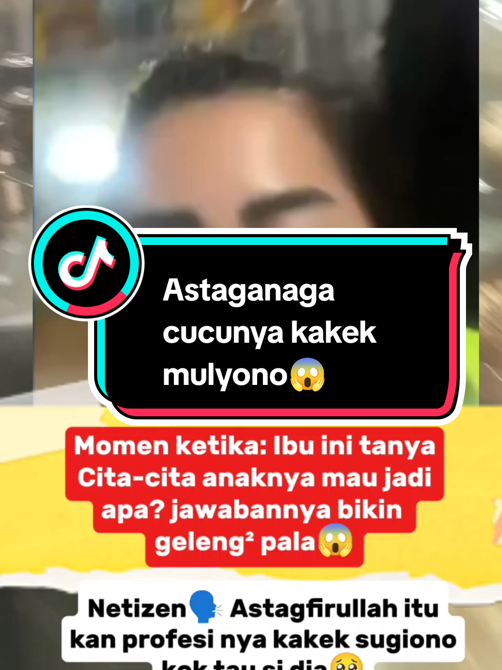 Kok bisa tau dek😱 #reaction #viral #fyp 