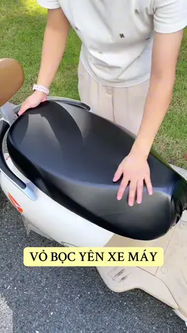 Bọc yên xe làm bằng da PU chống thấm nước #bocyenxemay #bocyenxe #vobocyenxemay 