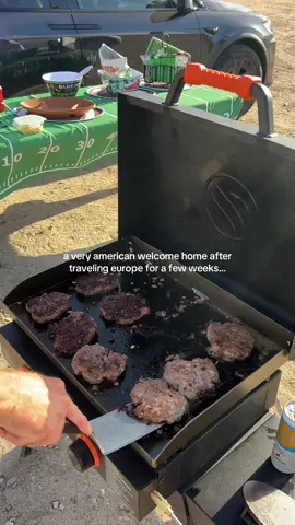 nothin like a tailgate at a football game fresh off a flight from europe🇺🇸🏈🦅 #football #footballtiktok #tailgate 