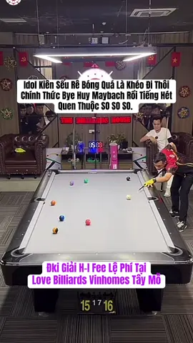 So So So.#billiards #xuhuong #kienseu #kienseubiliard #huyc300 