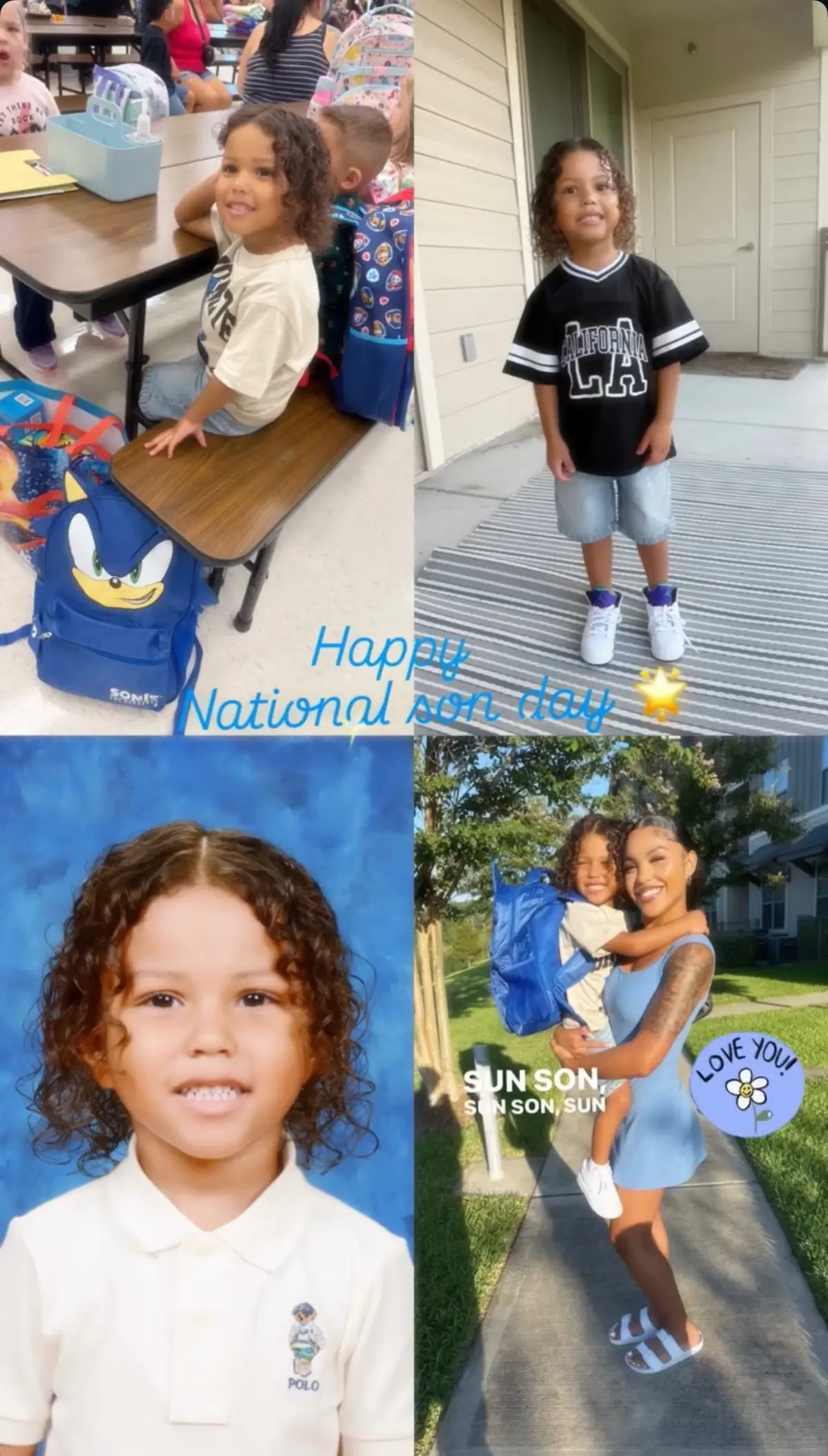 Happy national sons day 🥹🩵 my siah 🥰 mommy loves you so much !!!!!