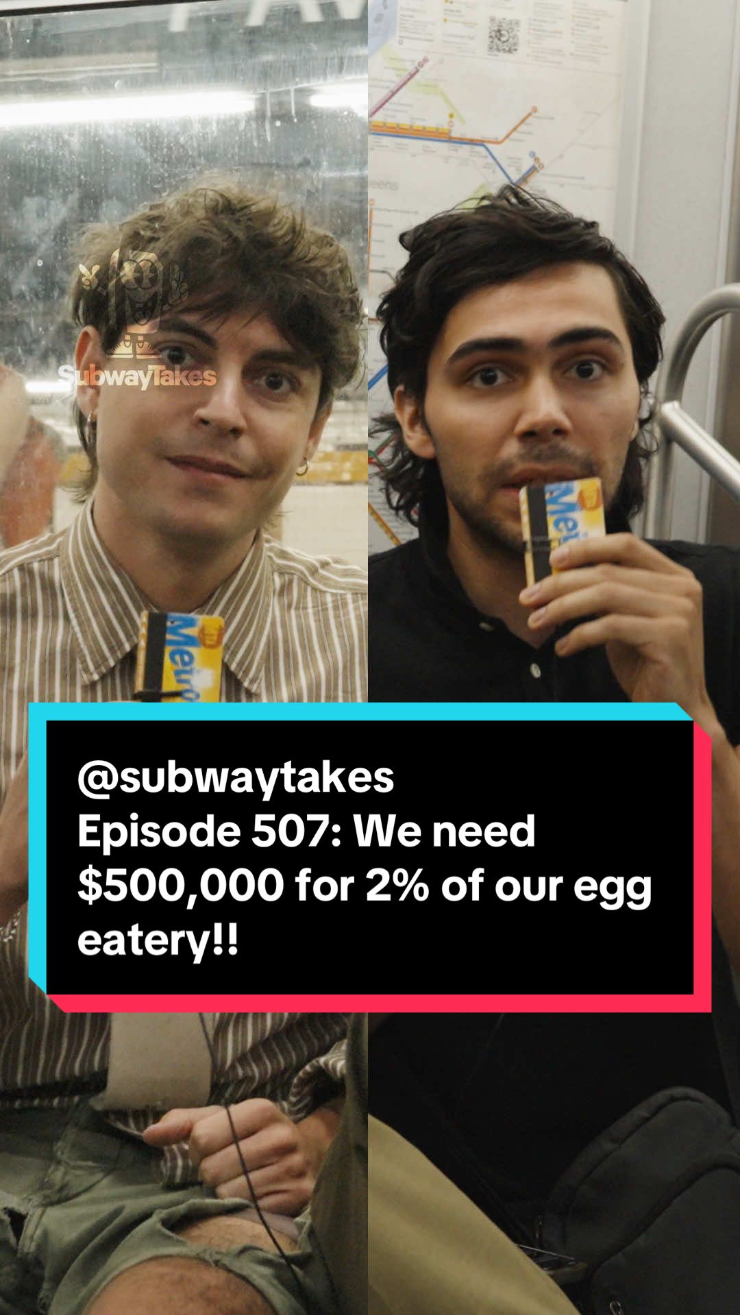 Episode 507: We need $500,000 for 2% of our egg eatery!!  #podcast #subway #hottakes #subwaytakes #interview 
