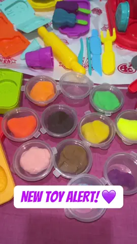 Clay set that’s perfect for play time with your babies! 💜 #fyp #foryoupage #clay #play #toysforkids 