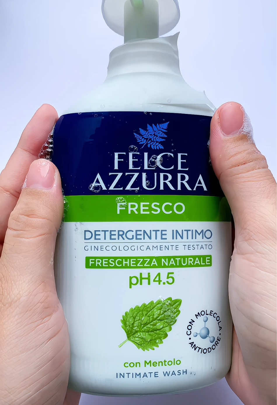 Mùi bạc hà thơm và dễ chịu lắm #greenbox #felceazzurra #ddvs #dungdichvesinhph4.5 #dungdichvesinhdunghangngay