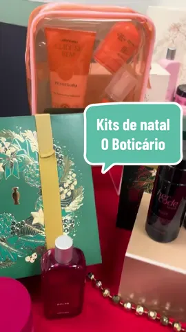 Kits de Natal O Boticário 🎄🎅🏻 #natal #boticariooficial #foryou #perfumetiktok #foryoupage 