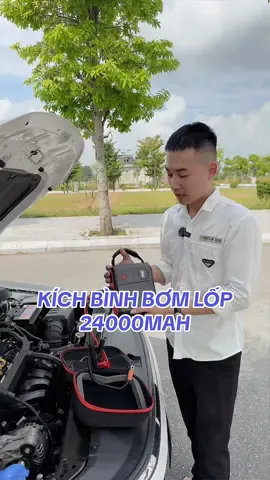 Kích bình bơm lốp xe ô tô ProV6 24000MAH #kichbinhbomlop #bomlopoto #kichbinhoto #kichbinhbomlop4in1 