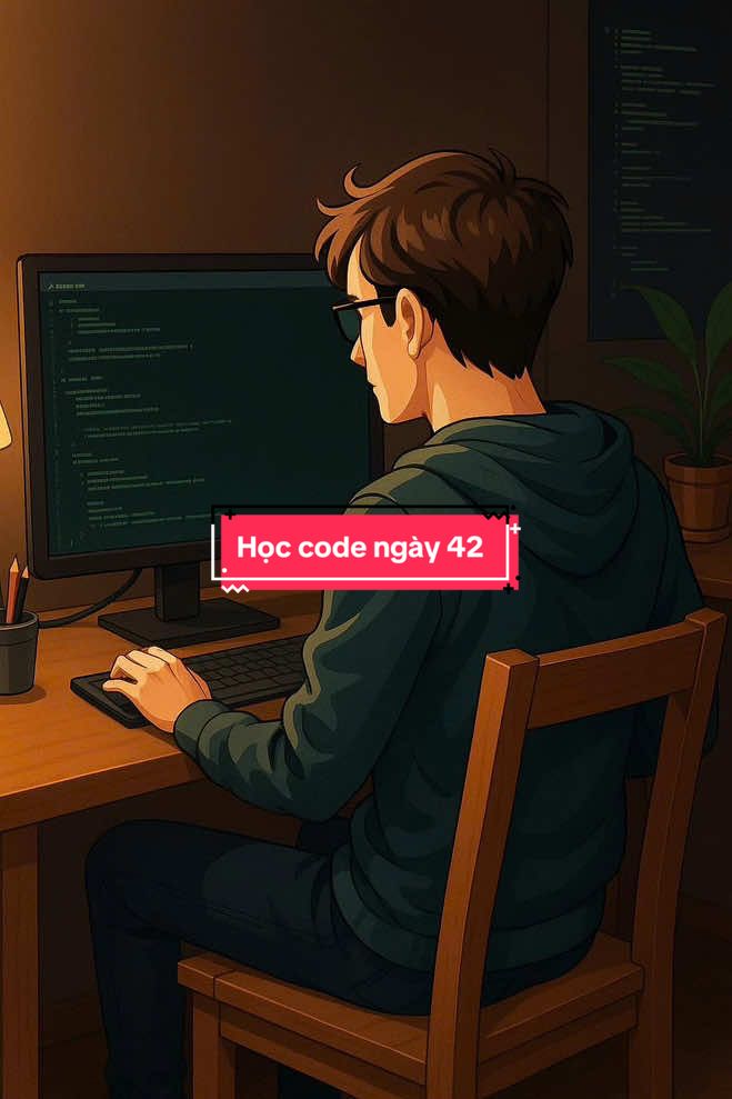 Ngày 42: ”Học cái mới thôi” 👨‍💻 series 100 ngày học code with me#100daycode #xuhuong #sinhvienit #capcut  #CapCut 