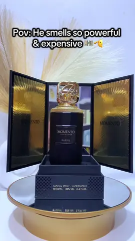 You smell like Money. Momento Riffs 🏷️45,000 . . #arabperfume #lattafaperfume #perfumelover #perfumerecommendation #fragtiktok 