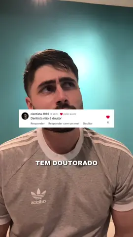 O que você acha da frase: “Dentista não é doutor porque não tem doutorado”? #odonto #odontologia #dentista #dentistadesucesso #fy 
