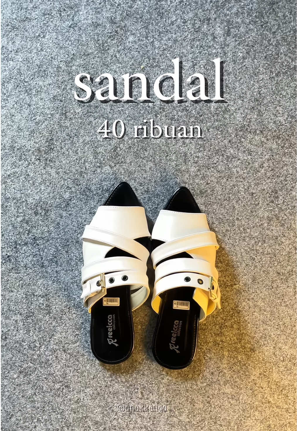 gilaa sih sendal secakep ini cuma 40ribuan murah bangett yang punya kaki lebar cocok nihh😭#sandalwanita #sandalmurah #sandalteplek #sandalmules #terbaru 