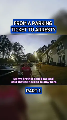 From A Parking Ticket to Arrest? P1 #bodycam #bodycampolice #police #cops #foryou 