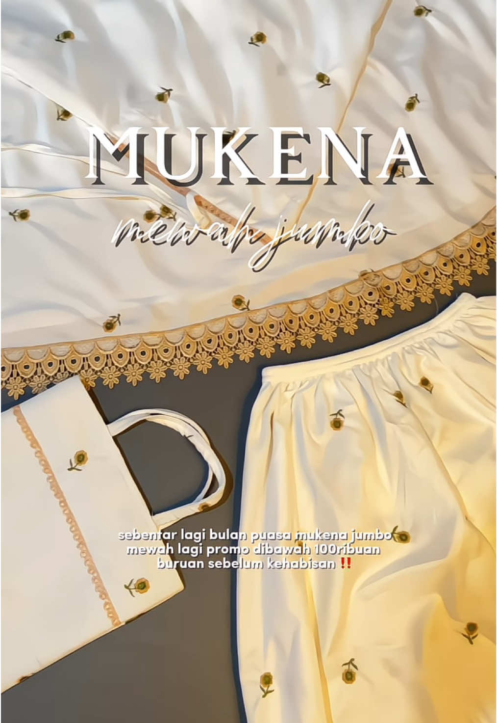 mewah banget bund buat nanti lebaran buat trawihan nihh😭#mukena #mukenamurah #terbaru #puasa2026 #ramadhan