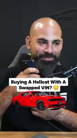I started working the market number on this 2019 Hellcat with a VIN swap, and the trade-in talk went off the rails quick. #cardealership #carbuying #usedcars #vinissues #carnegotiation