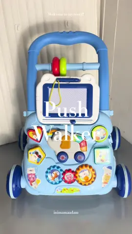 Push walker sugarbaby ini hadiah dari bude adam yang ngebantu stimulasi jalan. ❤️ Semoga bentar lagi bisa lancar ya nakk #pushwalker #pushwalkerbayi 
