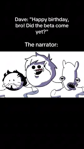 Get it? Because the narrator for the Homestuck pilot is Chris O'neill #fyp #homestuck #homestuckpilot #oneyplays #3lamestudio 