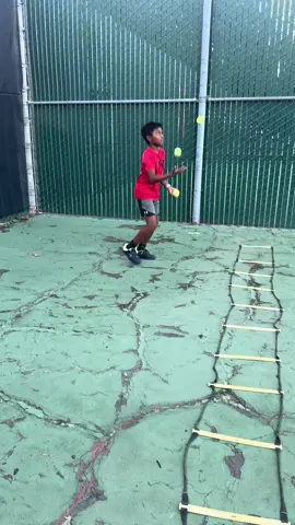 Develop your skills #tennislife #tennisfootwork #tennisfitnesssanjose #теннис #drill 