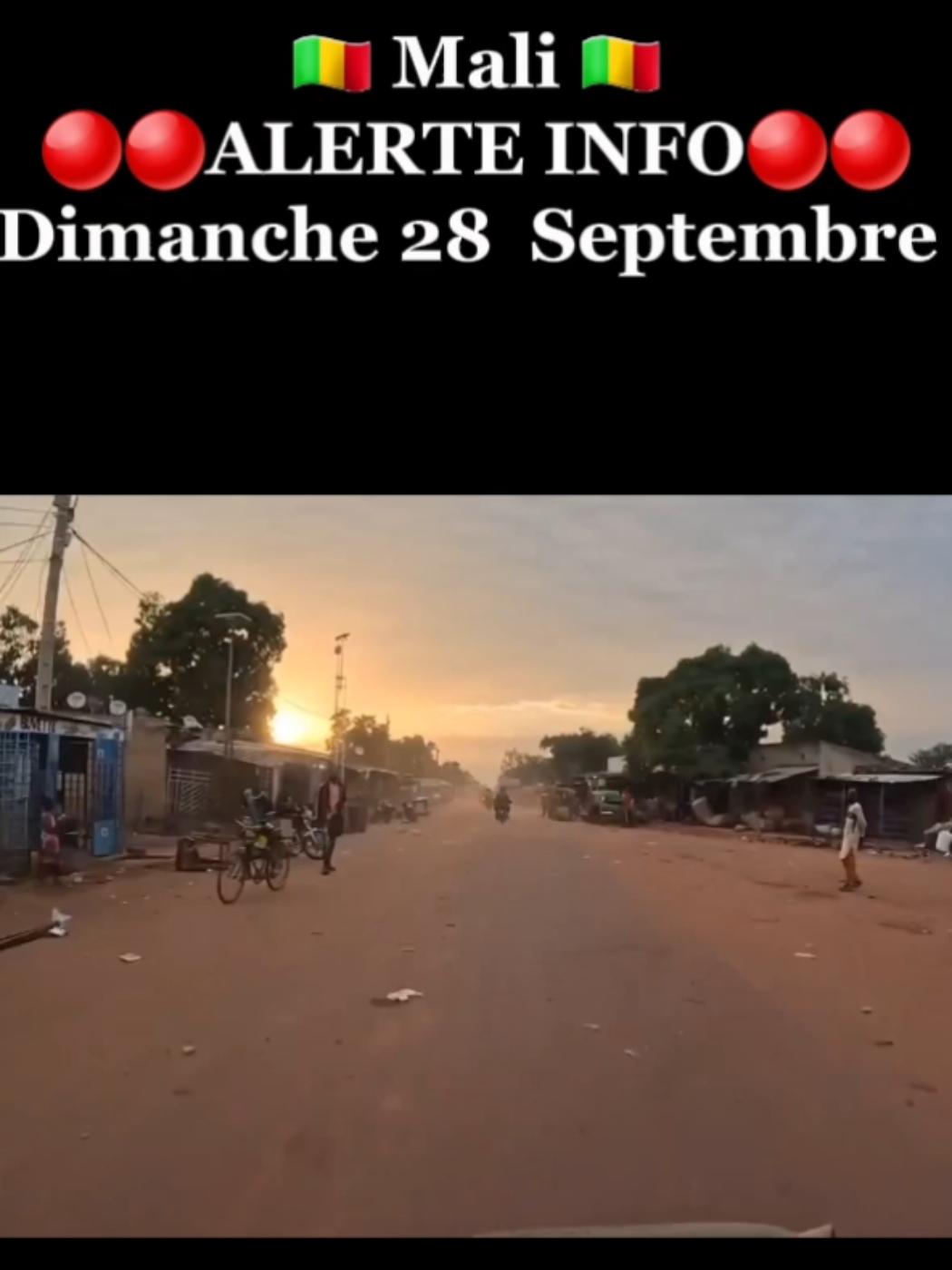 Cela aurait pu être une vidéo touristique montrant les charmes des localités maliennes au crépuscule. Malheureusement la réalité est bien plus dramatique : c'est la bodycam d'un terr0terr0 du #JNIM qui traverse la ville en toute liberté de mouvement pour attaquer une position #FAMa près de Benena. Aidés de drones en support, les terr0terr0 sont tellement confiants qu'ils ne cherchent même plus à se cacher. La population malienne est terrorisée, l’armée complètement dépassée. Le JNIM marque les esprits pendant que la junte reste inactive. Il devient urgent que les FAMa remporte des batailles !
