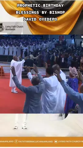 PROPHETIC BIRTHDAY BLESSINGS BY BISHOP DAVID OYEDEPO #lastsundayofthemonth #christaintiktoker #winnerschapelinternational #bdo