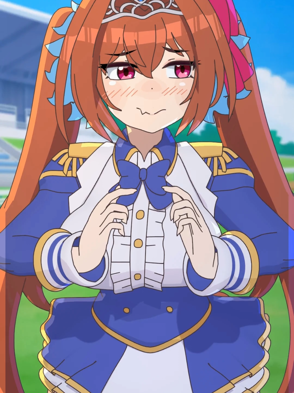 Daiwa Scarlet: @MushroomGrenade 🐸🐌🍄✨  Tachyon: MIKO_DESH  #umamusume  #daiwascarlet #anime 