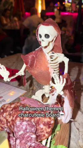 Went to the coolest Halloween themed restaurant last night! #halloween #charcuterie #restaurant #sandiego #Foodie 
