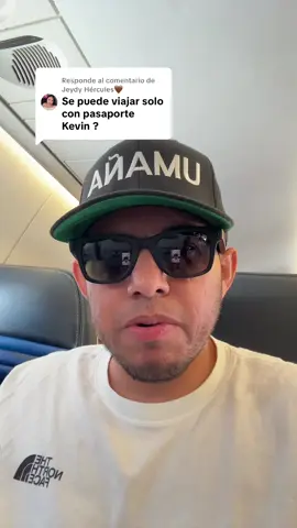 Respuesta a @Jeydy Hércules🤎 viajar solo con el pasaporte 