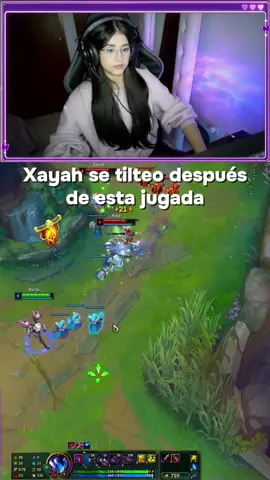 Yo siendo Xayah; rompo el teclado #soymamuu #leagueoflegends #lollatam #adcarrylol #kaisamontage 